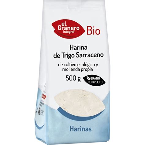 Comprar Bio harina de trigo sarraceno ecológica envase 500 g EL