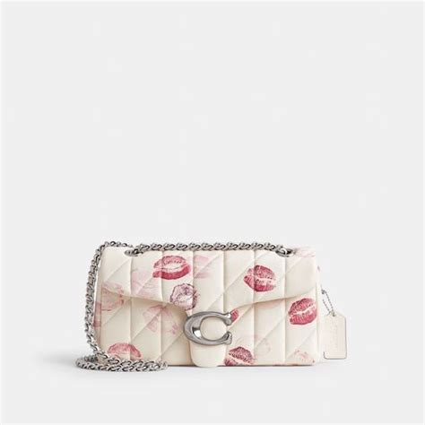 Buy Now Tabby Shoulder Bag 26 With Quilting And Lip Print COACH