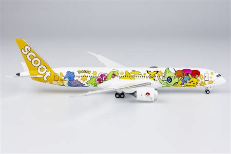 NG MODELS 1 400 SCOOT BOEING 787 9 9V OJJ PIKACHU JET 55095