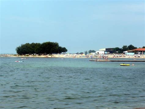 Blick Auf Den Strand Apartments Polynesia Plava Laguna Umag