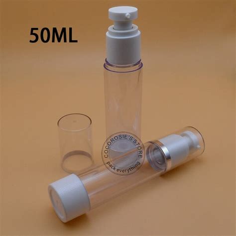 Pcs Ml Lege Airless Pomp Fles Cosmetische Fles Vacu Mpomp Met