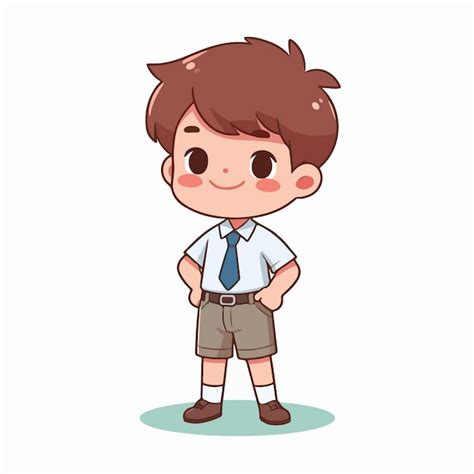 Premium Vector | Cute boy cartoon