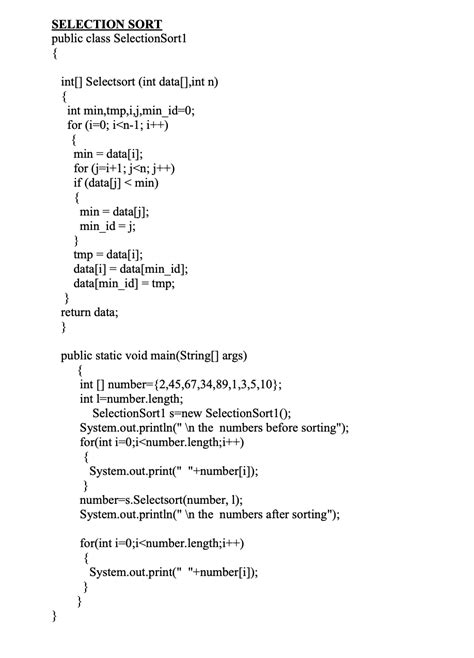 Solved BUBBLE SORT Public Class BubbleSort Public Static Chegg