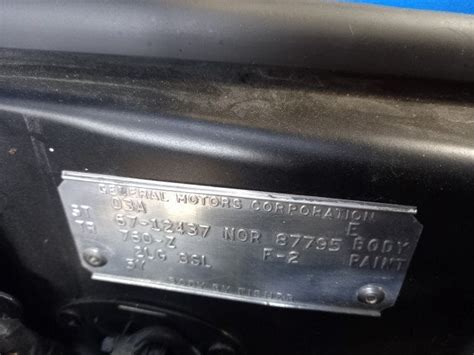 Help With Decoding My Norwood Oh 67 Cowl Tag Team Camaro Tech