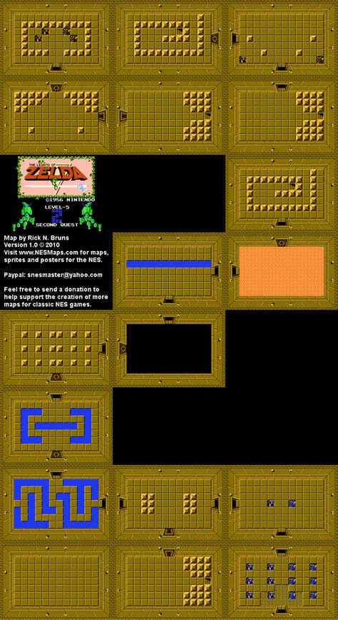 Legend Of Zelda Quest Map Maps For You