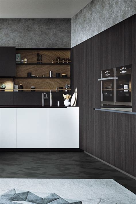 Pigmented UV Finish Kitchen Cabinet Shaker Kitchen Cabinets Grey