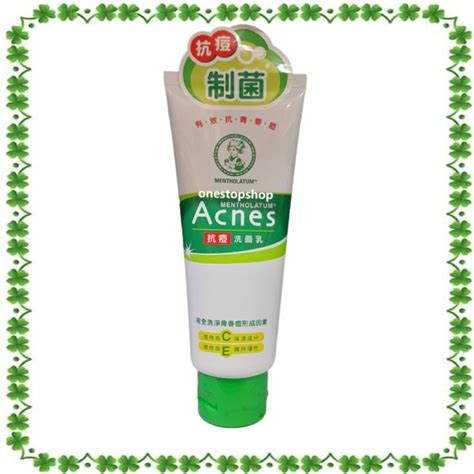 Mentholatum Acnes Creamy Facial Wash With Vitamin C E Face