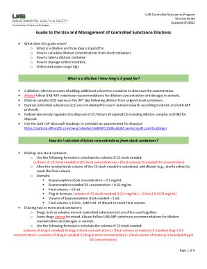 Fillable Online Controlled Substance Inventory Form Fax Email Print