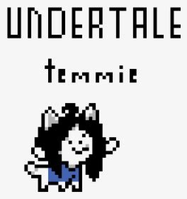 Temmie Sprite Png - Undertale Temmie Png, Transparent Png - kindpng