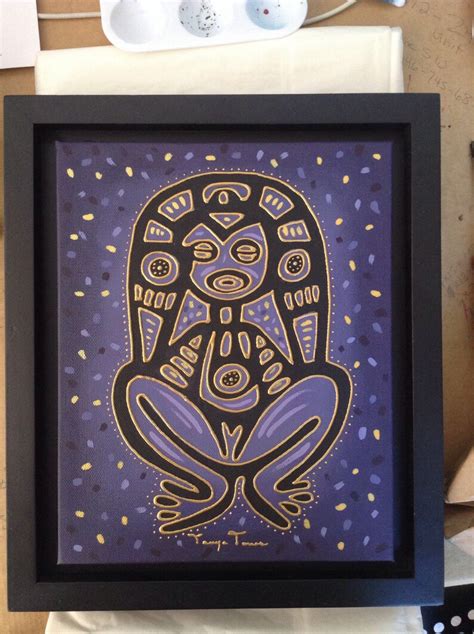 Atabey Taino Goddess Original Painting Taino Symbol Of Puerto Rico