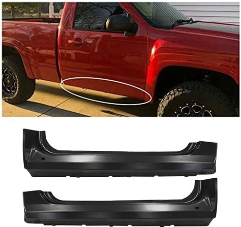 KUAFU Rocker Panel Rust Repair Compatible With 2007 2013 Chevy