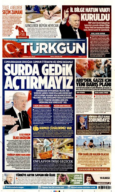 T Rkg N Gazetesi T Rkg N Man Et Oku Haberler Haziran