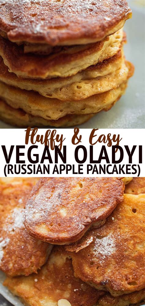 Vegan Apple Pancakes Oladyi Artofit