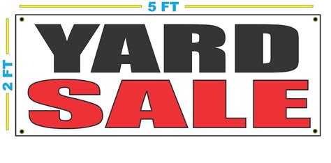 Yard Sale Banner Sign - Etsy