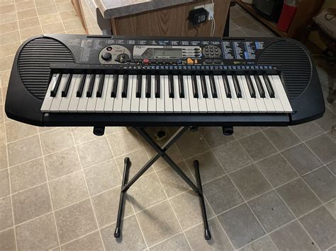 Yamaha Psr 79 Keyboard Synthesizer Yamaha Education Suite Tested W Cord And Stand Ebay