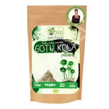 Gotu Kola Pulbere 60 G Obio Farmacia Tei Online