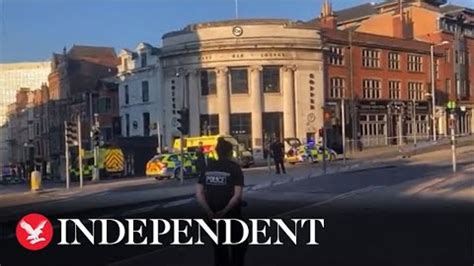 Police Cordon Off Scene Of Major Incident In Nottingham