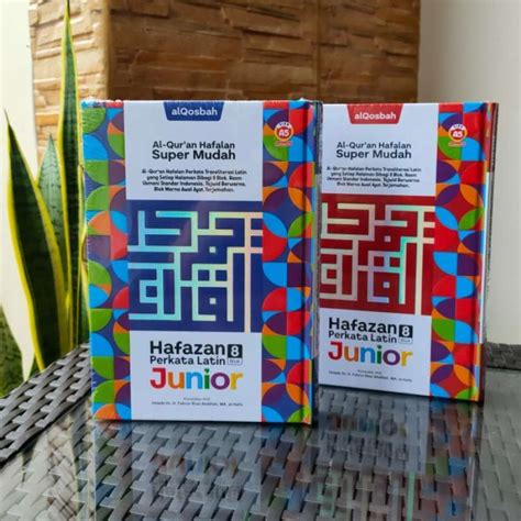 Promo Original Al Quran Hafazan Perkata Latin Junior Blok Warna A