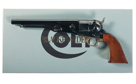 Colt Black Powder Signature Series 1860 Army Percussion Revolver With Box