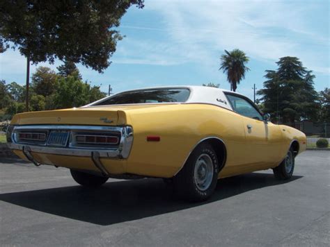 1972 Dodge Charger Se Brougham Top Banana Yellow Southern California