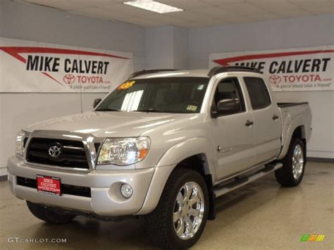 Silver Streak Mica Toyota Tacoma V Sr Prerunner Double Cab