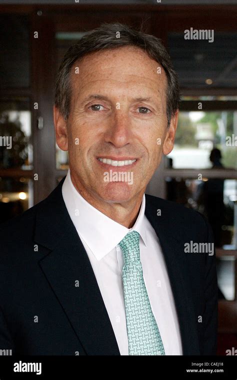 Sept 21 2010 Los Angeles California Us Howard Schultz Founder