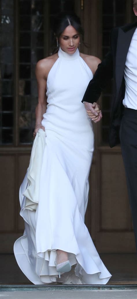 royal wedding meghan markle reveals stunning evening dress huffpost uk