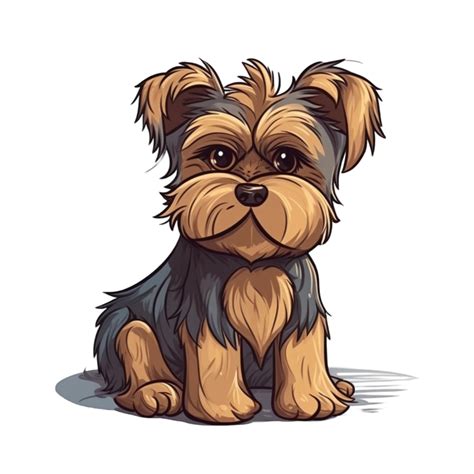 Yorkshire Terrier Desenhos Animados Clipart Ai Gerado Png The Best