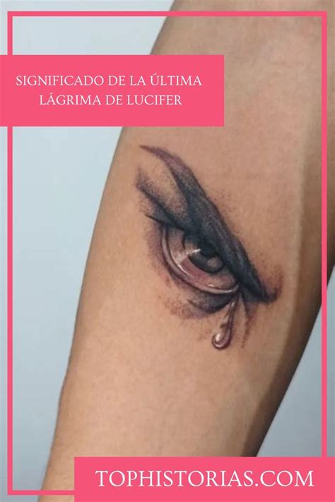 Significado de la Última Lágrima de Lucifer in 2024 Tattoos Lucifer