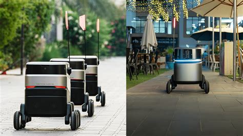 New Autonomous Food Delivery Robots In Dubai To Reduce Cost Time