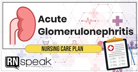 Acute Glomerulonephritis Agn Nursing Care Plan