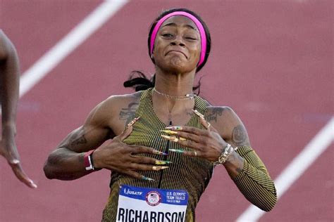 Sha Carri Richardson Back On Track 200 Sydney McLaughlin Levrone In