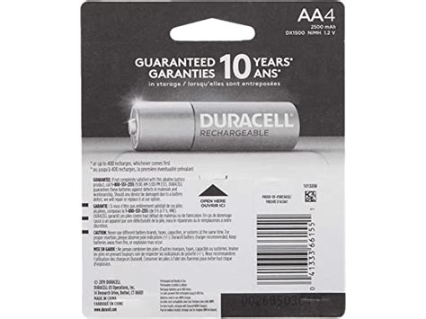 Duracell AA Rechargeable Batteries