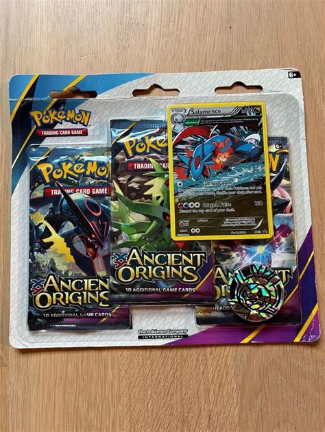 1x POKEMON XY ANCIENT ORIGINS 3 PACK BLISTER WITH 3 BOOSTER Kaufen