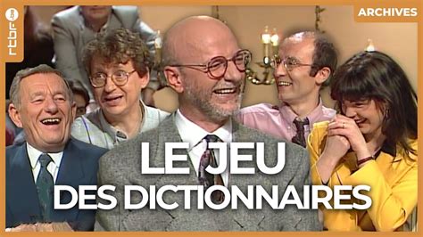 Le Jeu Des Dictionnaires Rtbf Archives Youtube