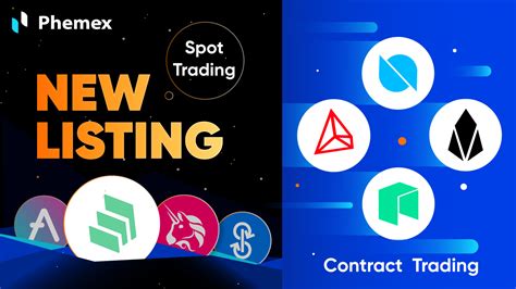 Phemex New Spot And Contract Trading Pairs Phemex