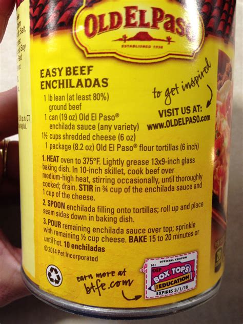 Old El Paso Easy Beef Enchiladas This Recipe Is Easy And Delicious I