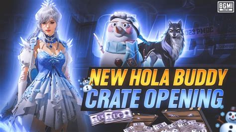 Hola Buddy Crate Opening I Artic Wolf Companion Opening I Bgmi I