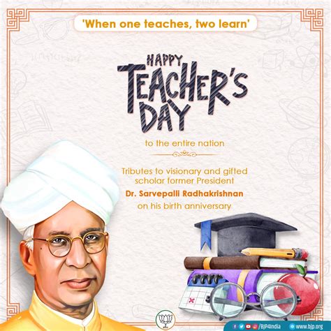 Why Celebrate Teachers Day Biography Of Sarvepalli Off