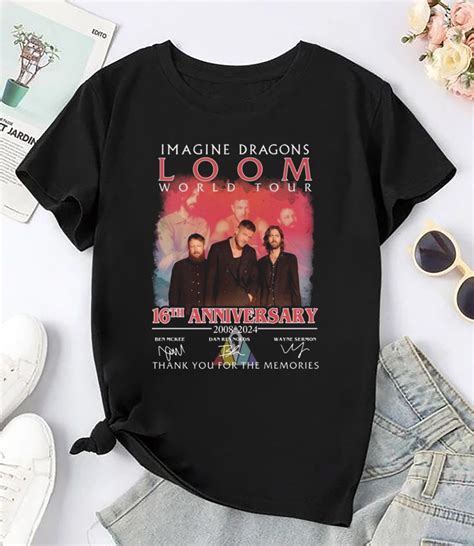 Imagine Dragons 16th Anniversary T-Shirt, Imagine Dragons Shirt ...