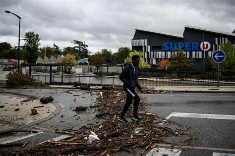 France Places Six Departments On Red Alert For Flooding Due To Heavy