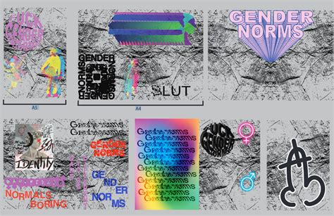 Defying Gender Norms Zine Behance