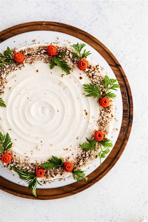 Naked Carrot Cake With Brown Butter Frosting Baker Street Society