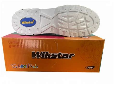 Wikstar Premium White School Shoes For Boys Derby Uniform Shoes At Rs