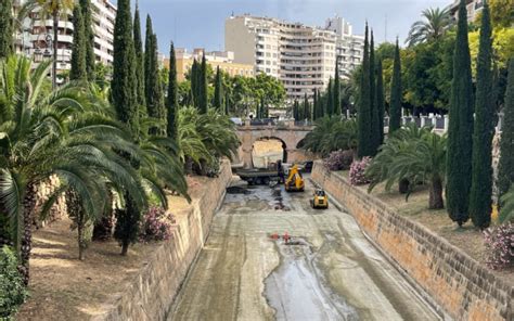 EMAYA Inicia La Limpieza Anual Del Cauce De Sa Riera