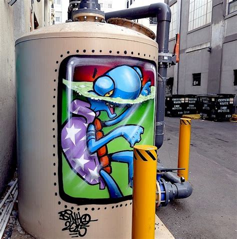 Nyc Street Art Characters Mike Lee Buff Monster Binho And More