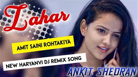 Zahar Amit Saini Rohtakiya New Haryanvi Dj Remix Song Hard Bass Dj