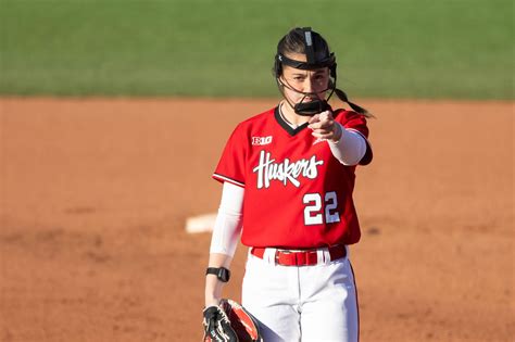 Huskers Softball Recap Nebraska 9 Creighton 0 Bluejays Caitlyn Olensky Billie Andrews Sydney