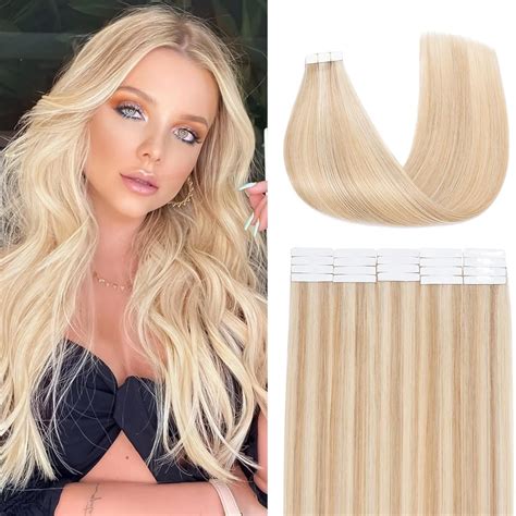 Benehair Tape In Extensions Echthaar Invisible Tape Extensions Echt