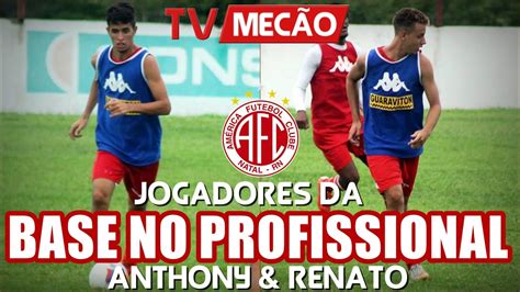 Tv Mec O Jogadores Da Base Treinam No Time Profissional Youtube